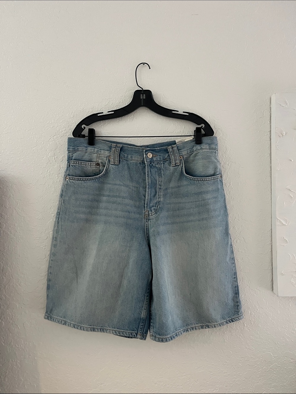 We The Free Light Blue Men's Denim Shorts